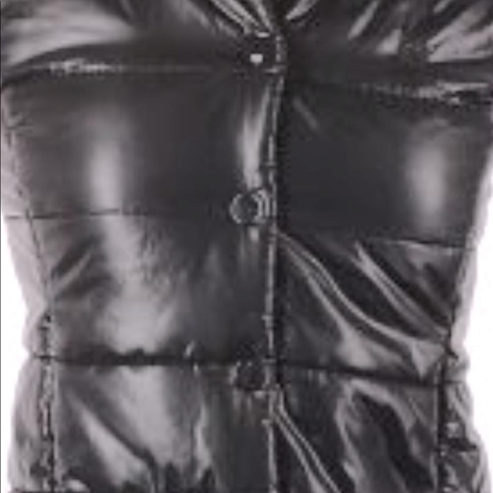 Black Converse One Star LOGO Puffer Vest XS